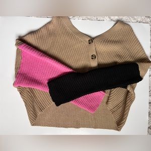 Colorful cardigan